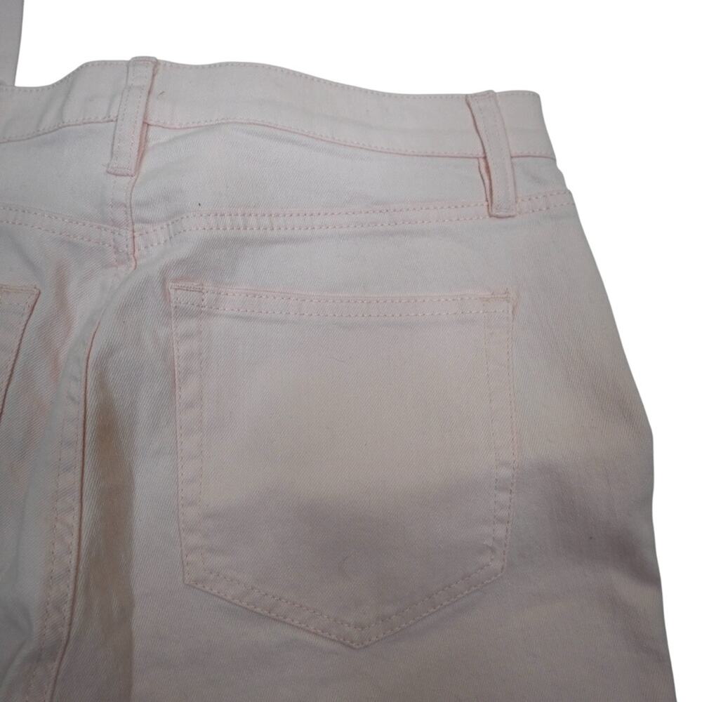 LOFT Womens 10 Mid Rise Pale Pink Skinny Jean NEW - Picture 7 of 12